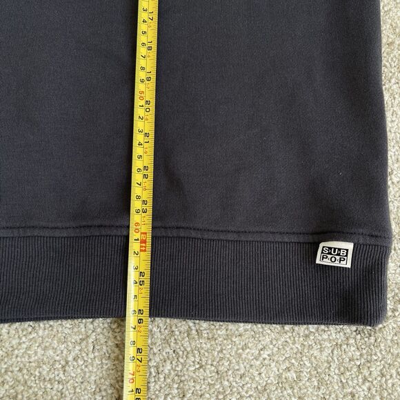 Subpop Label Pullover Mens Small Sweatshirt Nirvana Soundgarden 90s Retro - Picture 12 of 12
